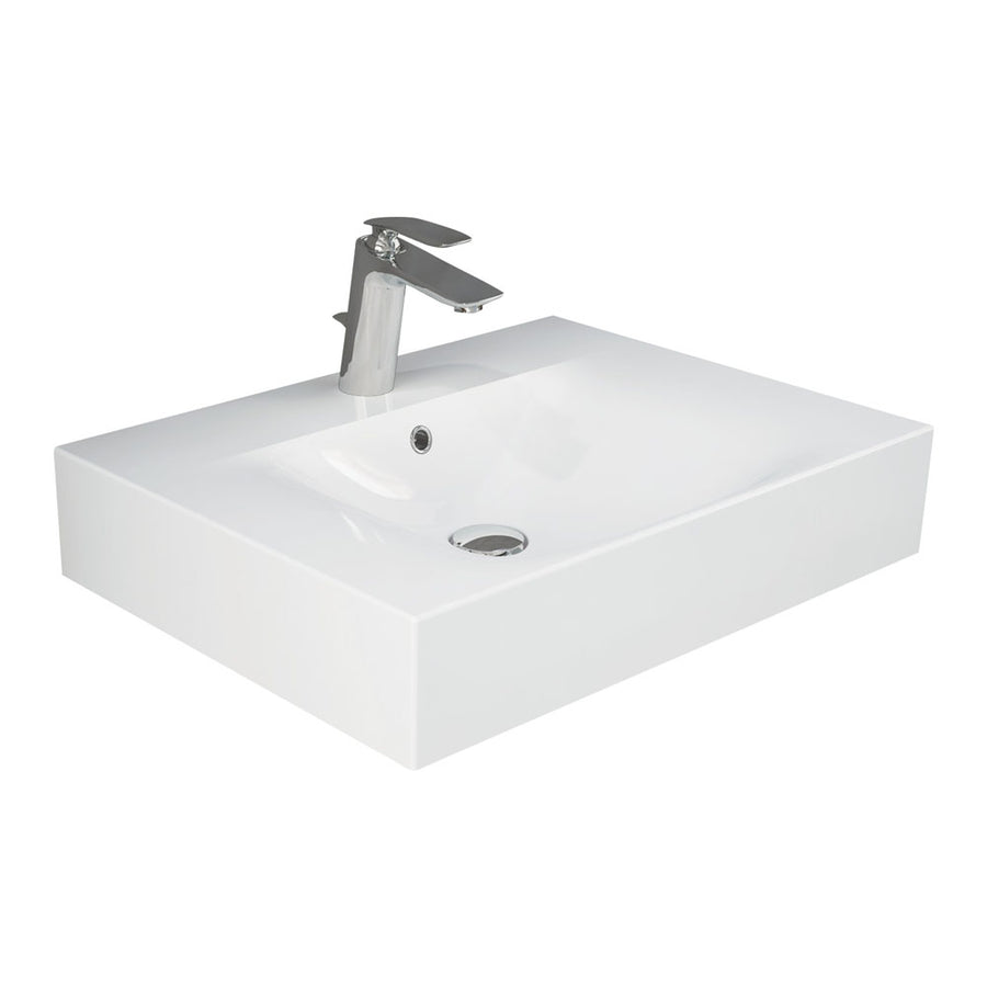 RAK Des 61 Wall Basin, 1 Tap Hole – Pilbara Bathroom Warehouse Perth and regional Western Australia
