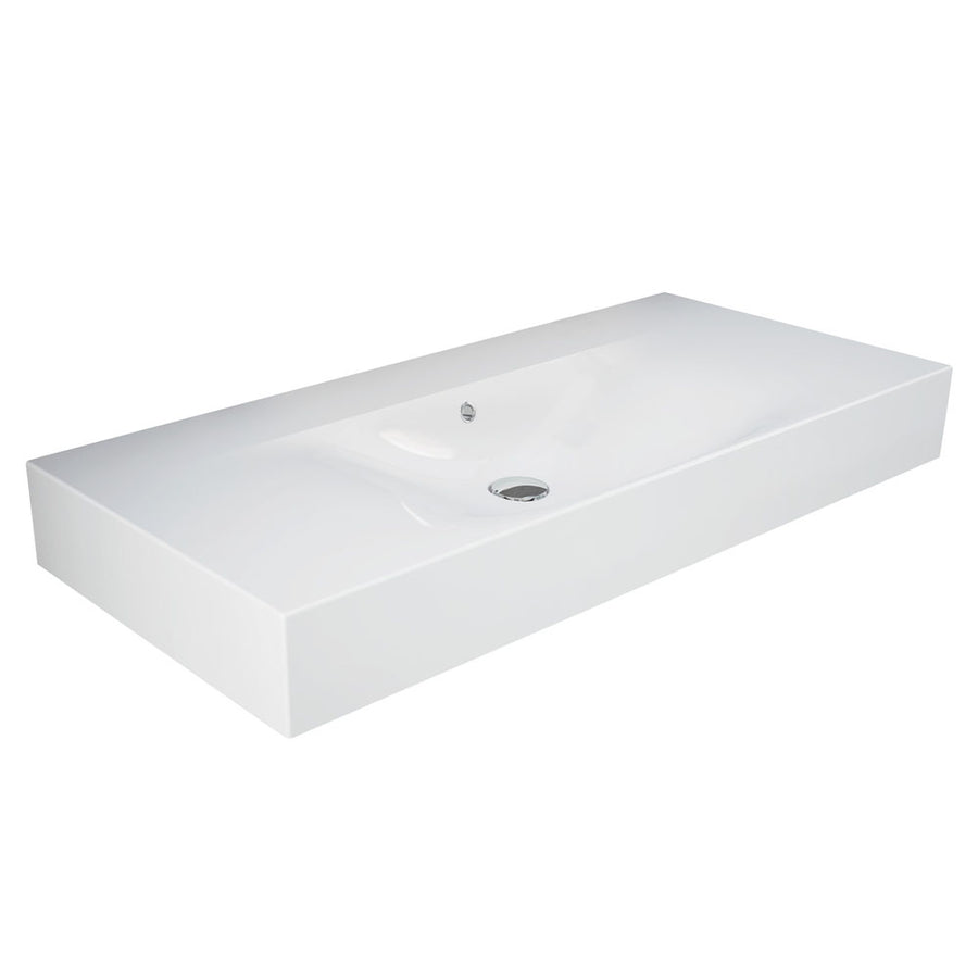 RAK Des 101 Wall Basin, No Tap Hole – Pilbara Bathroom Warehouse Perth and regional Western Australia