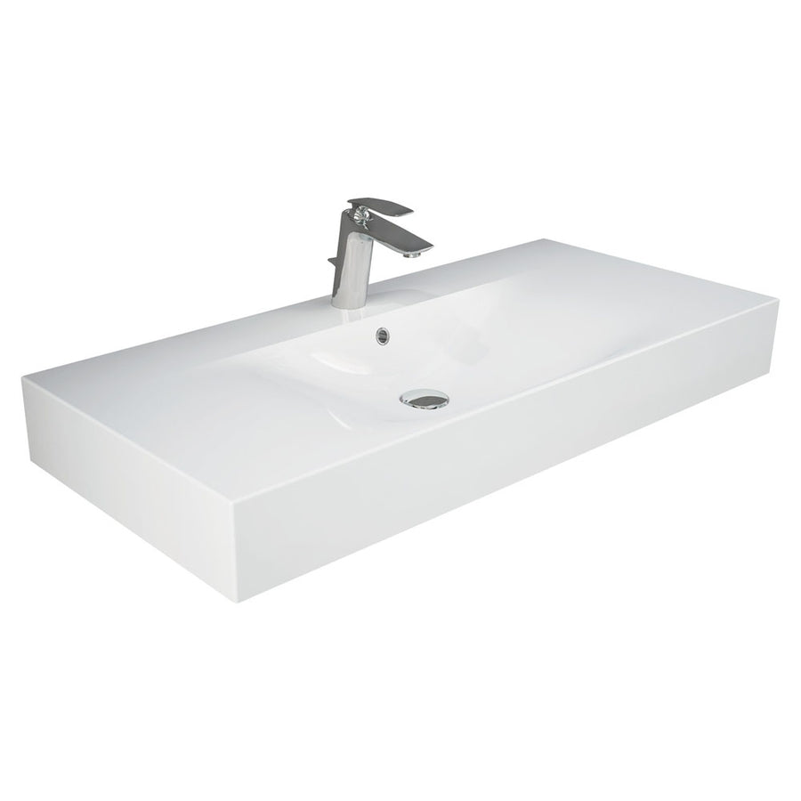 RAK Des 101 Wall Basin, 1 Tap Hole – Pilbara Bathroom Warehouse Perth and regional Western Australia