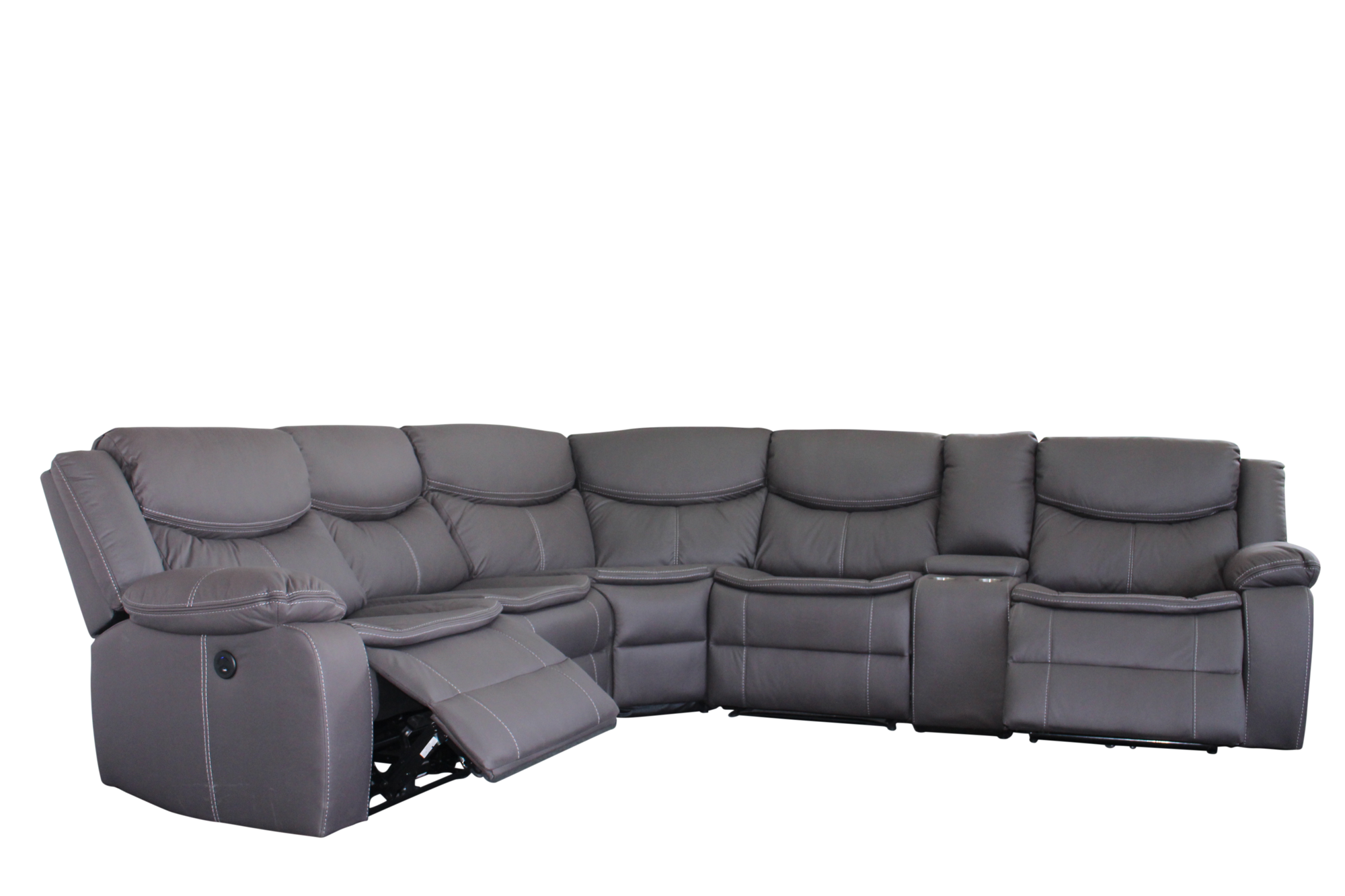 Otto 6 Pce Corner Recliner Suite Pilbara Bathroom Warehouse