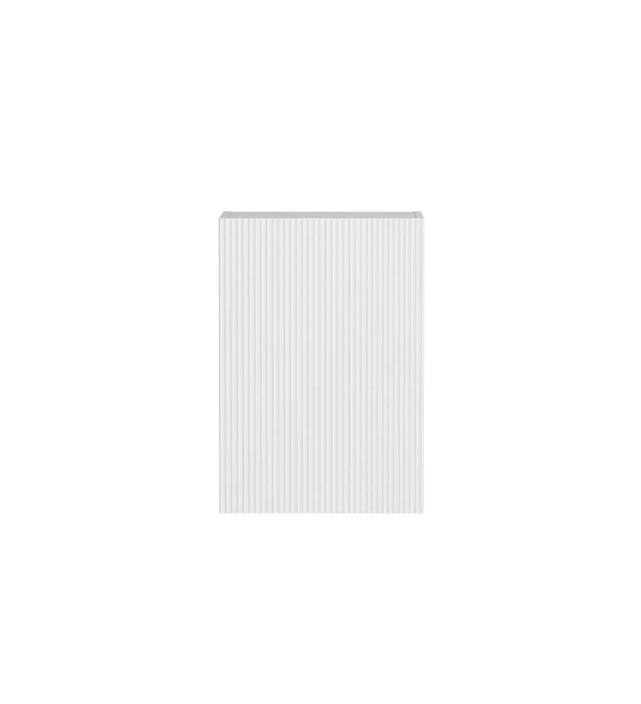 Bondi Laundry 415 Fluted White Wall Cabinet