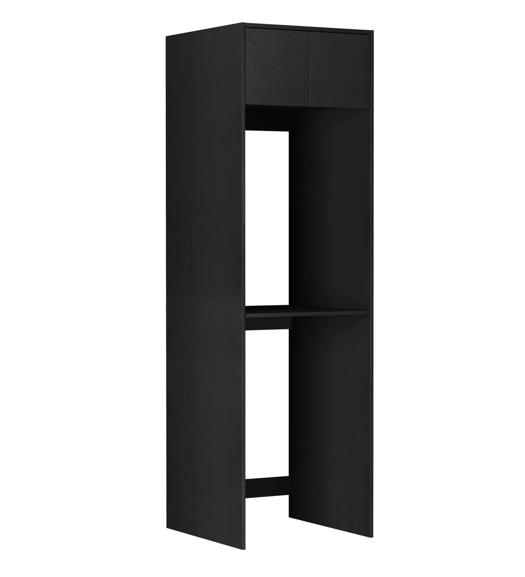 Byron/Bondi Black Oak Tall Washing Machine Cabinet