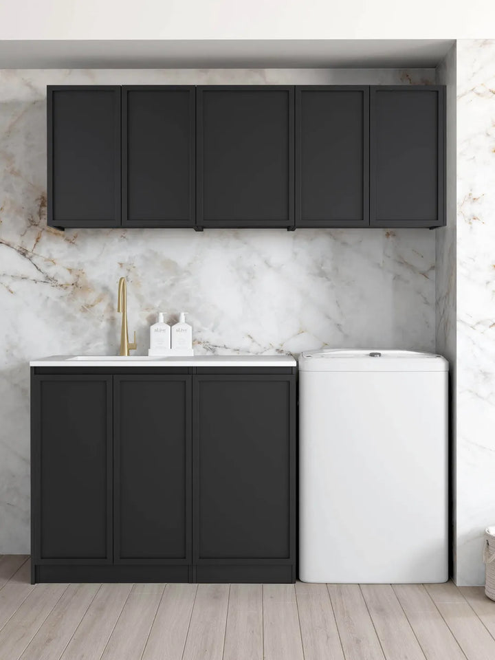 Hampshire Black Laundry Kit 1715x600x2100