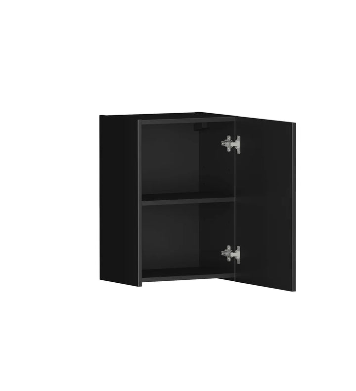 Hampshire Black Wall Cabinet 415mm