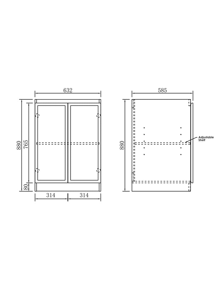 Hampshire White Mini Laundry Set | Compact and Stylish