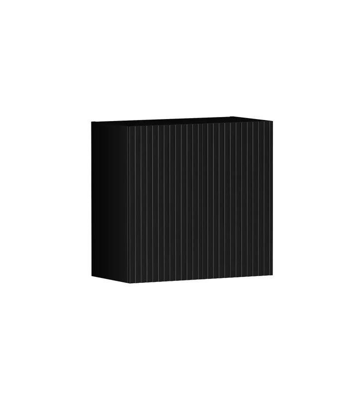 Marlo Laundry 630 Fluted Black Wall Cabinet