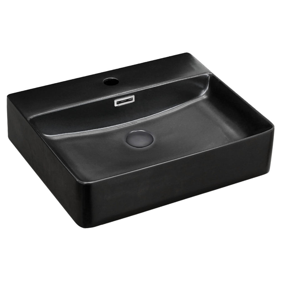 Petra Matte Black Above Counter Basin – Pilbara Bathroom Warehouse Perth and regional Western Australia