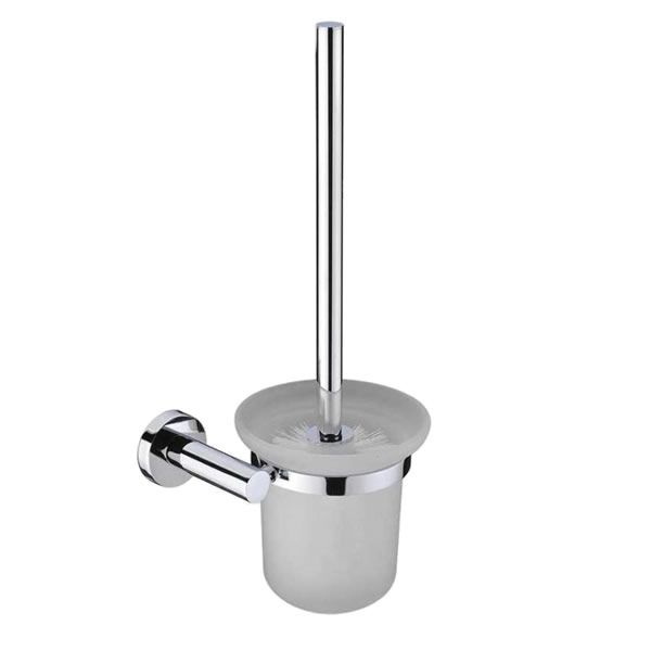 Round Toilet Brush And Holder