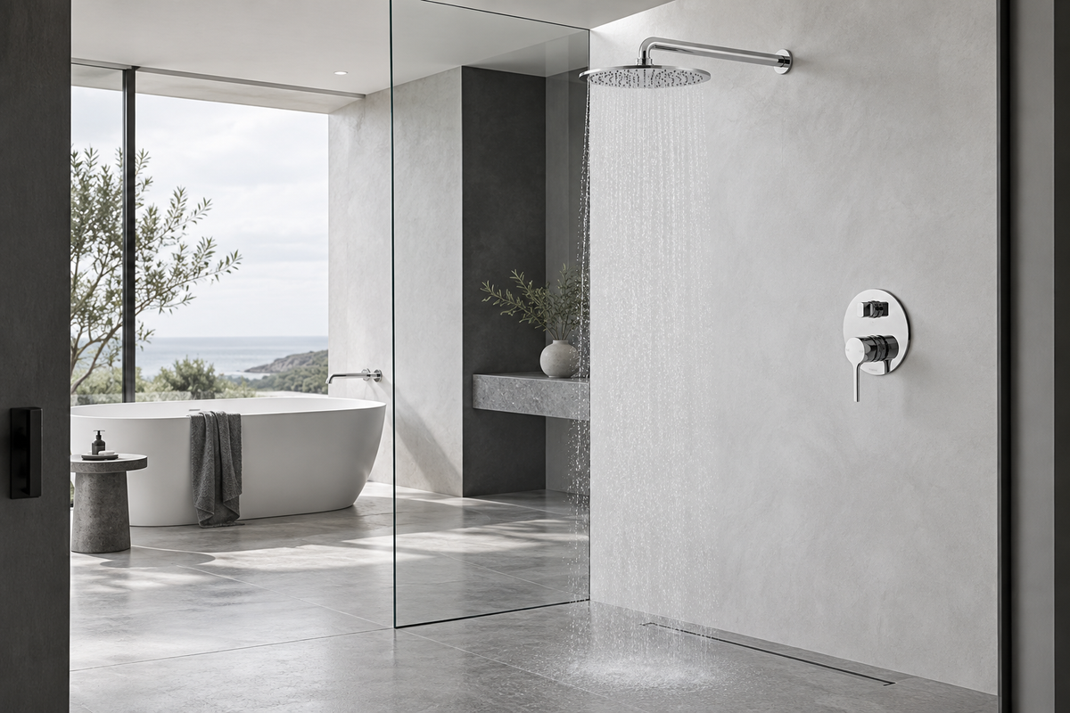SwitchMix Wall Mixer with Diverters