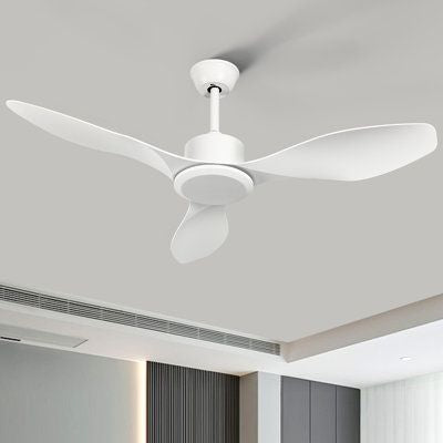 White Ceiling Fans — Modern, Clean & Minimalist Designs