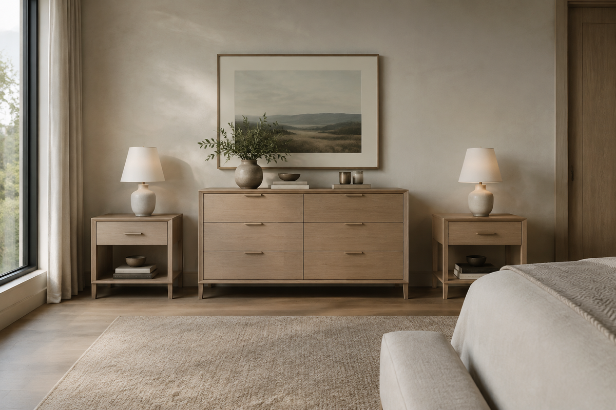 Chest of Drawers & Bedside Tables