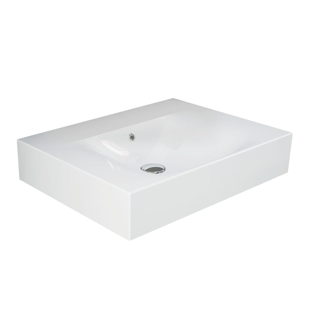 RAK Des 61 Wall Basin, No Tap Hole– Pilbara Bathroom Warehouse Perth and regional Western Australia