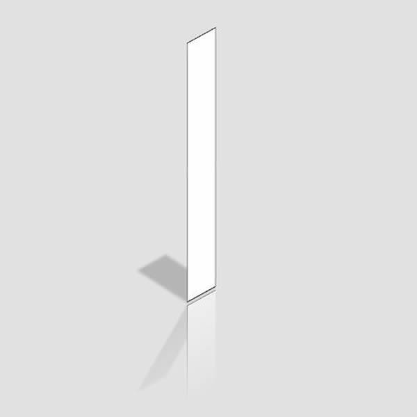 100cm Packer White Gloss