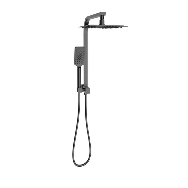 Sky Twin Shower Square Gun Metal