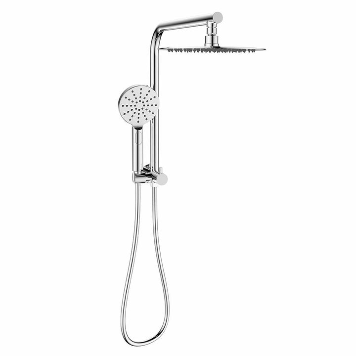 Sky Twin Shower Round Chrome