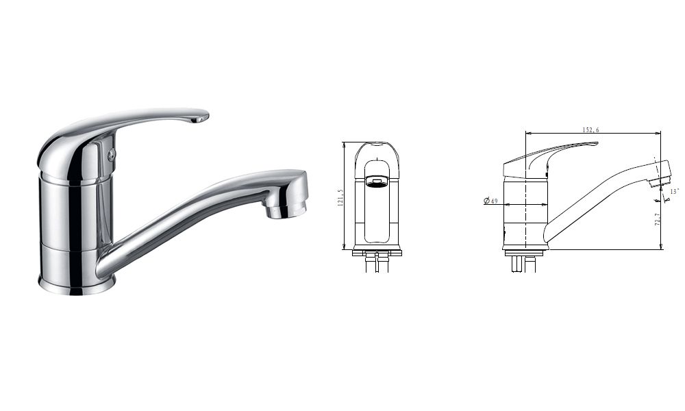 Project Swivel Basin Mixer