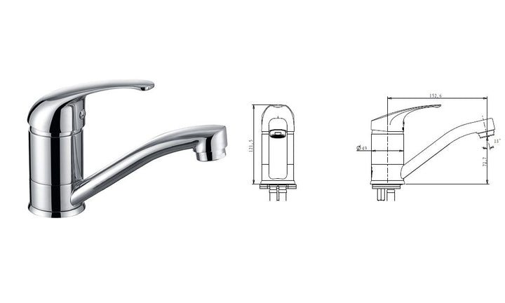 Project Swivel Basin Mixer