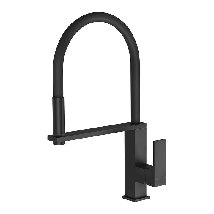 4 Vezz Flexible Hose Sink Mixer 220mm Squareline, Mixers – Pilbara Bathroom Warehouse