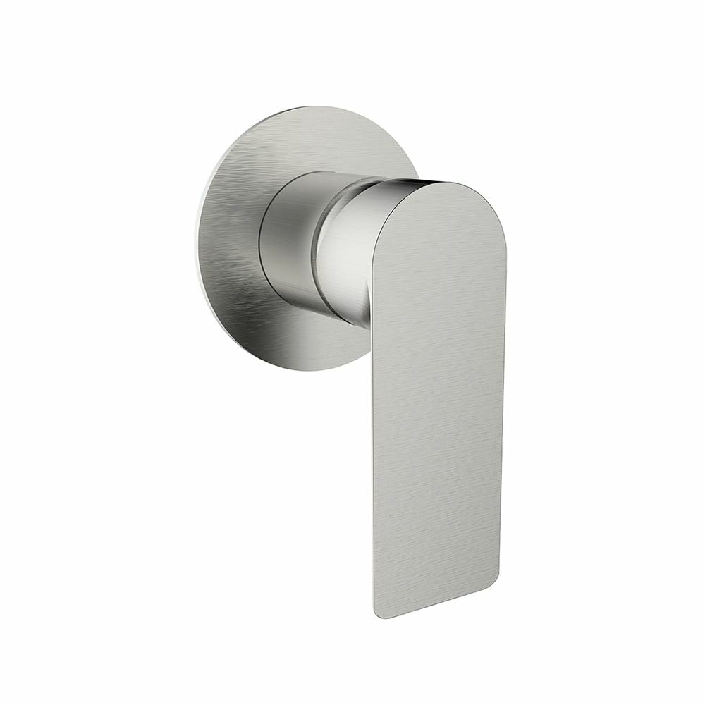 Sky Wall Mixer Handle, Body & Round B/Plate - Brushed Nickel