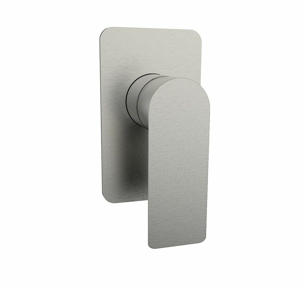 Sky Wall Mixer Handle, Body & Square B/Plate - Brushed Nickel