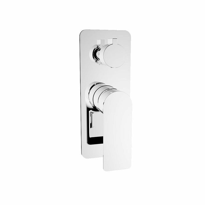Sky Wall Mixer Handle, Body & Back Plate with Diverter Chrome