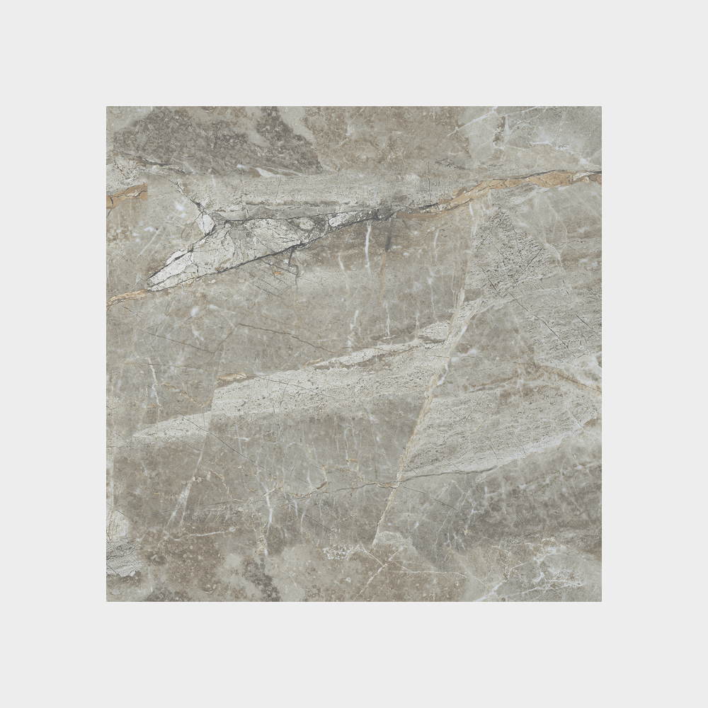 Cicili Grey Gloss Tile 600x600
