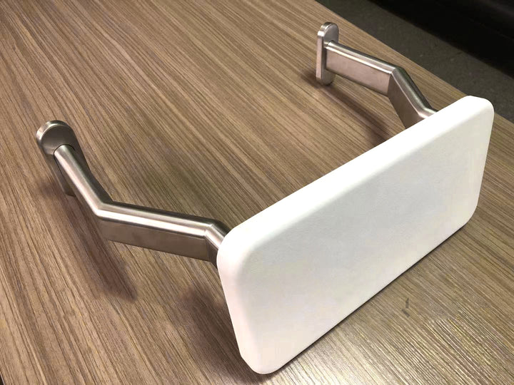 Inspire Wellness Toilet Backrest Stainless Steel