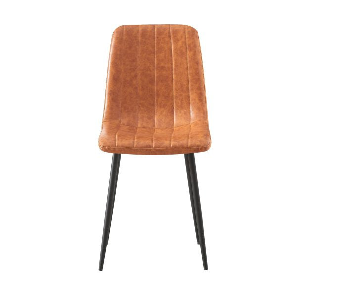 Theo Chair Tan faux leather