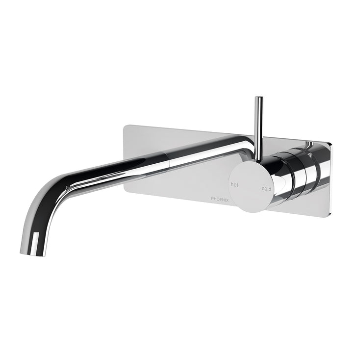 1 Vivid Slimline Up Basin / Bath Wall Mixer Set, Mixers – Pilbara Bathroom Warehouse