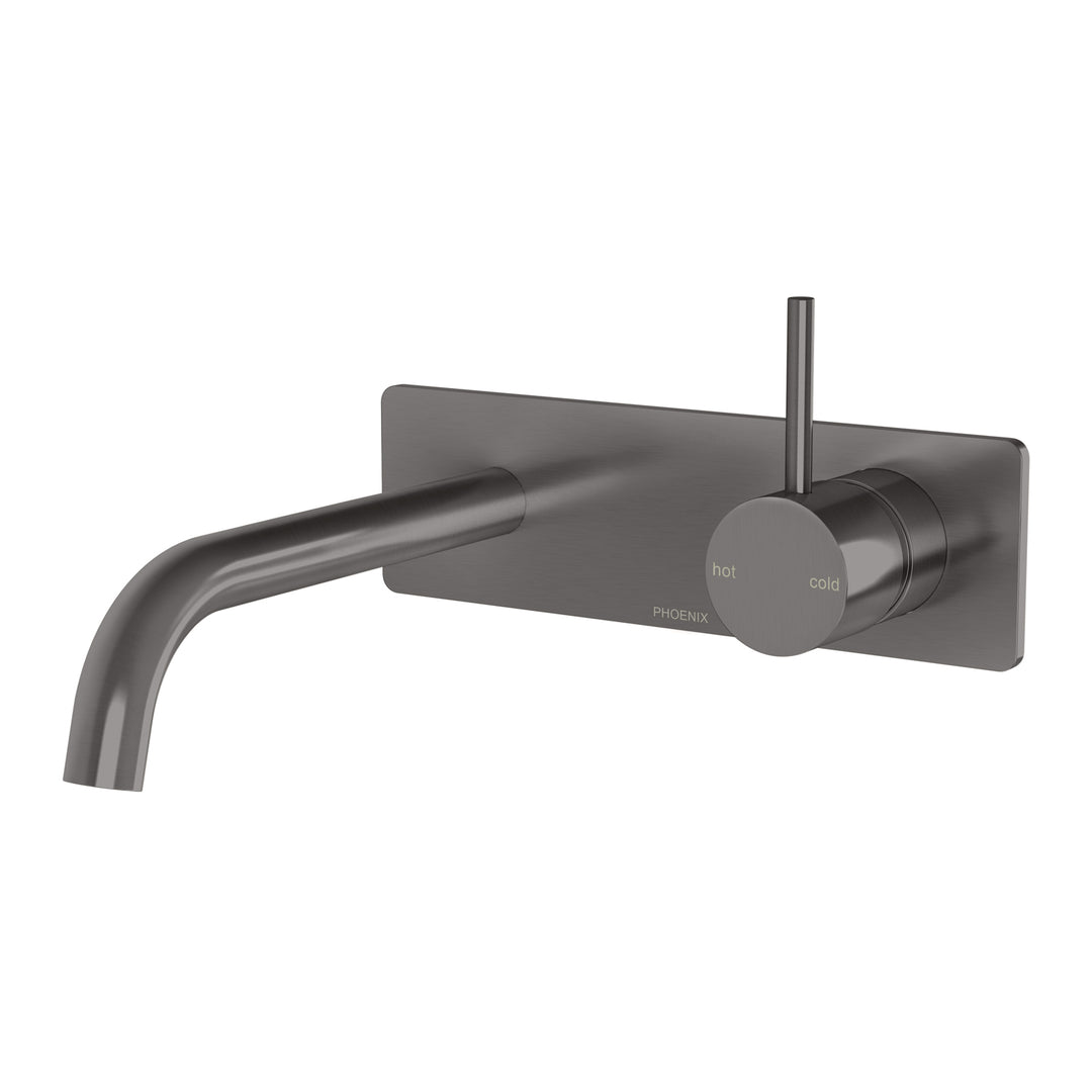 5 Vivid Slimline Up Basin / Bath Wall Mixer Set, Mixers – Pilbara Bathroom Warehouse