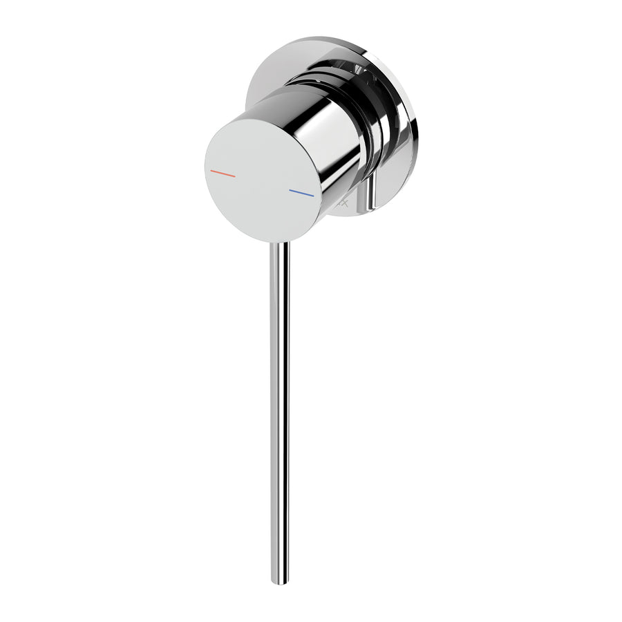 1 Vivid Slimline SwitchMix Shower / Wall Mixer 60mm Backplate & Extended Lever, Mixers – Pilbara Bathroom Warehouse