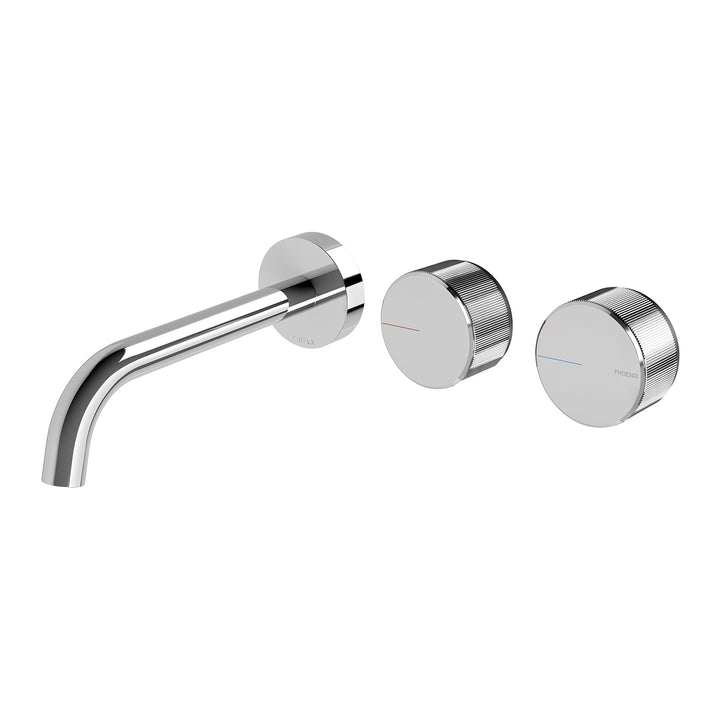 1 Axia Wall Basin / Bath Curved Outlet Hostess Set 180mm , Tapware – Pilbara Bathroom Warehouse