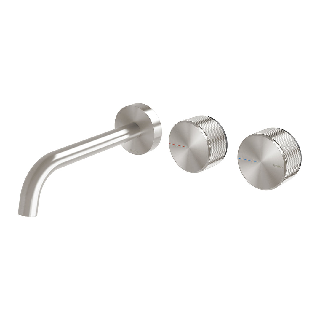 4 Axia Wall Basin / Bath Curved Outlet Hostess Set 180mm , Tapware – Pilbara Bathroom Warehouse