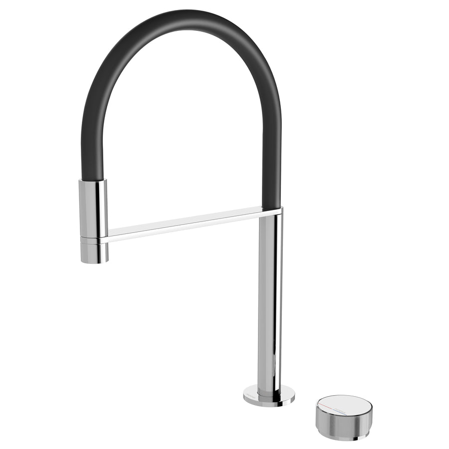 1 Axia Flexible Hose Hob Sink Mixer Set 230mm, Mixers – Pilbara Bathroom Warehouse