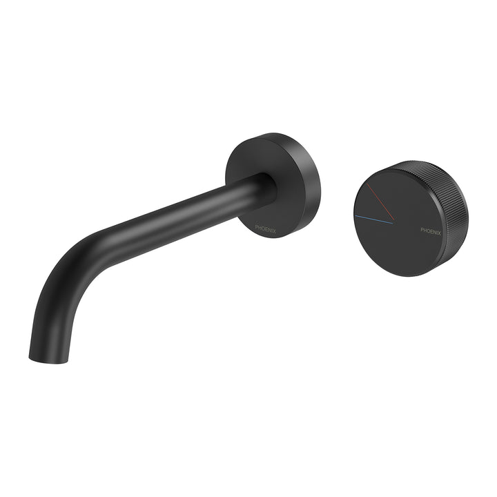 3 Axia Wall Basin / Bath Curved Outlet Mixer Set 180mm , Mixers – Pilbara Bathroom Warehouse