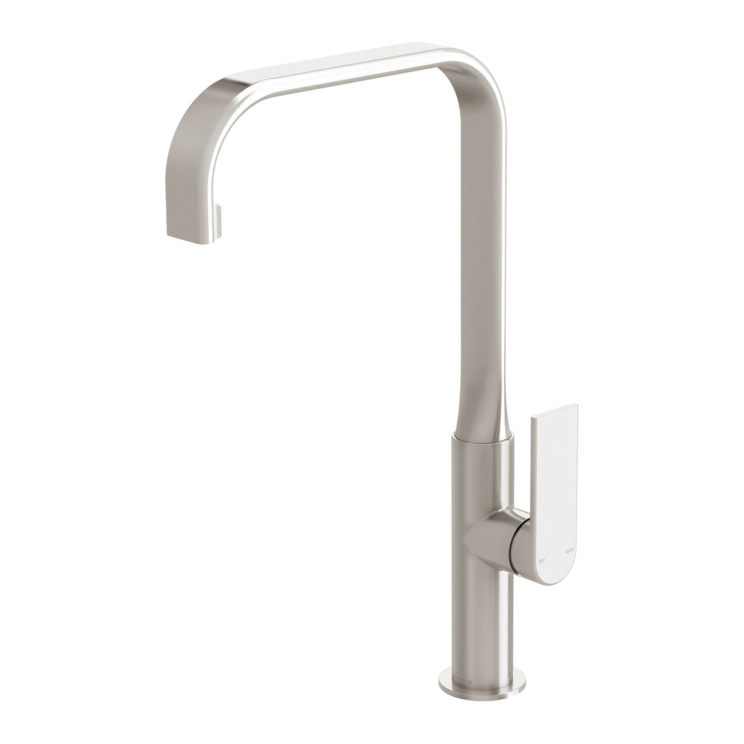 5 Teel Sink Mixer 200mm Squareline, Mixers – Pilbara Bathroom Warehouse