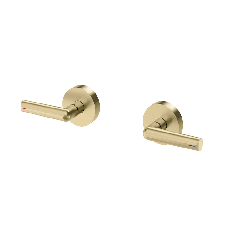 4 Vivid Slimline Plus Lever Wall Top Assemblies 15mm Extended Spindles, Tapware – Pilbara Bathroom Warehouse