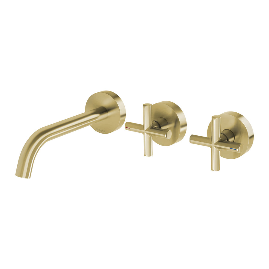 1 Vivid Slimline Plus Wall Basin / Bath Hostess Set 180mm Outlet, Tapware – Pilbara Bathroom Warehouse