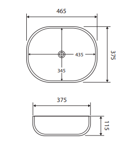 Koko 465 Above Counter Basin