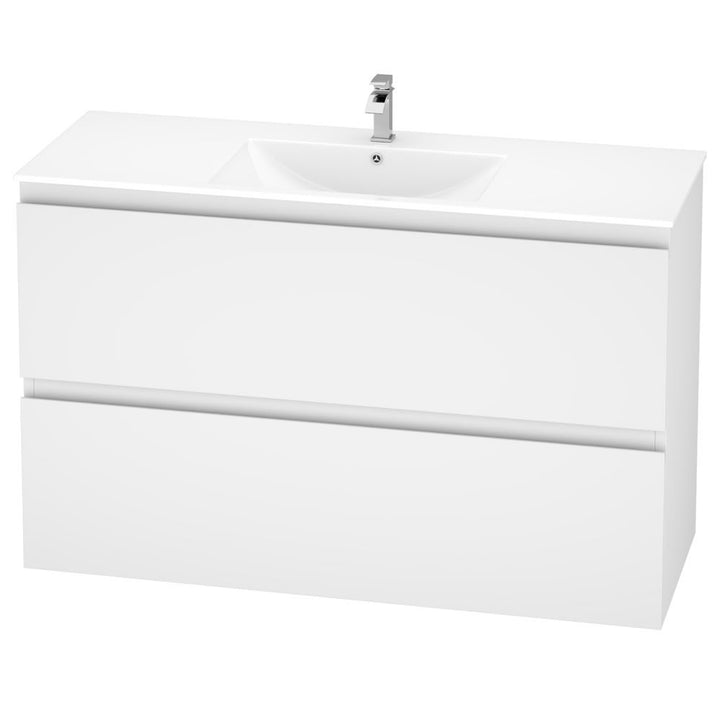 Marine 2 Drawer Vanity 120cm PVC Cabinet Only – Pilbara Bathroom Warehouse Perth WA