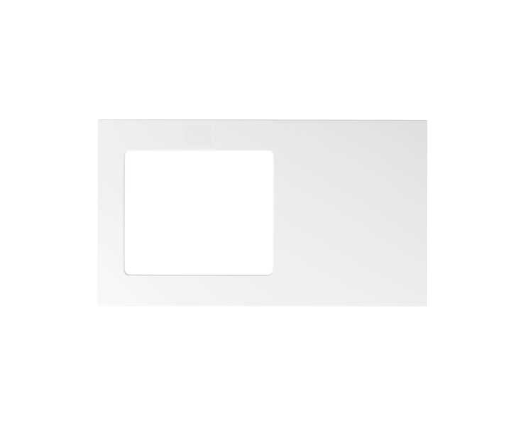 Laundry 1060mm Solid Surface Matte White Top