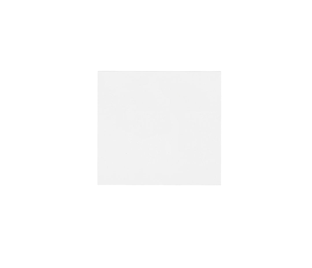 Laundry 650mm Solid Surface Matte White Top - No Hole