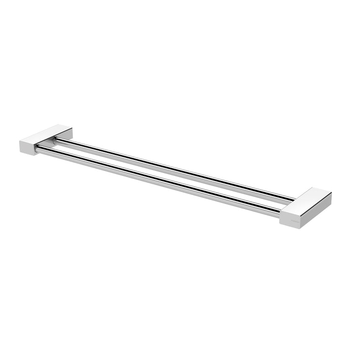1 Lexi MKII Double Towel Rail 600mm , Accessories – Pilbara Bathroom Warehouse