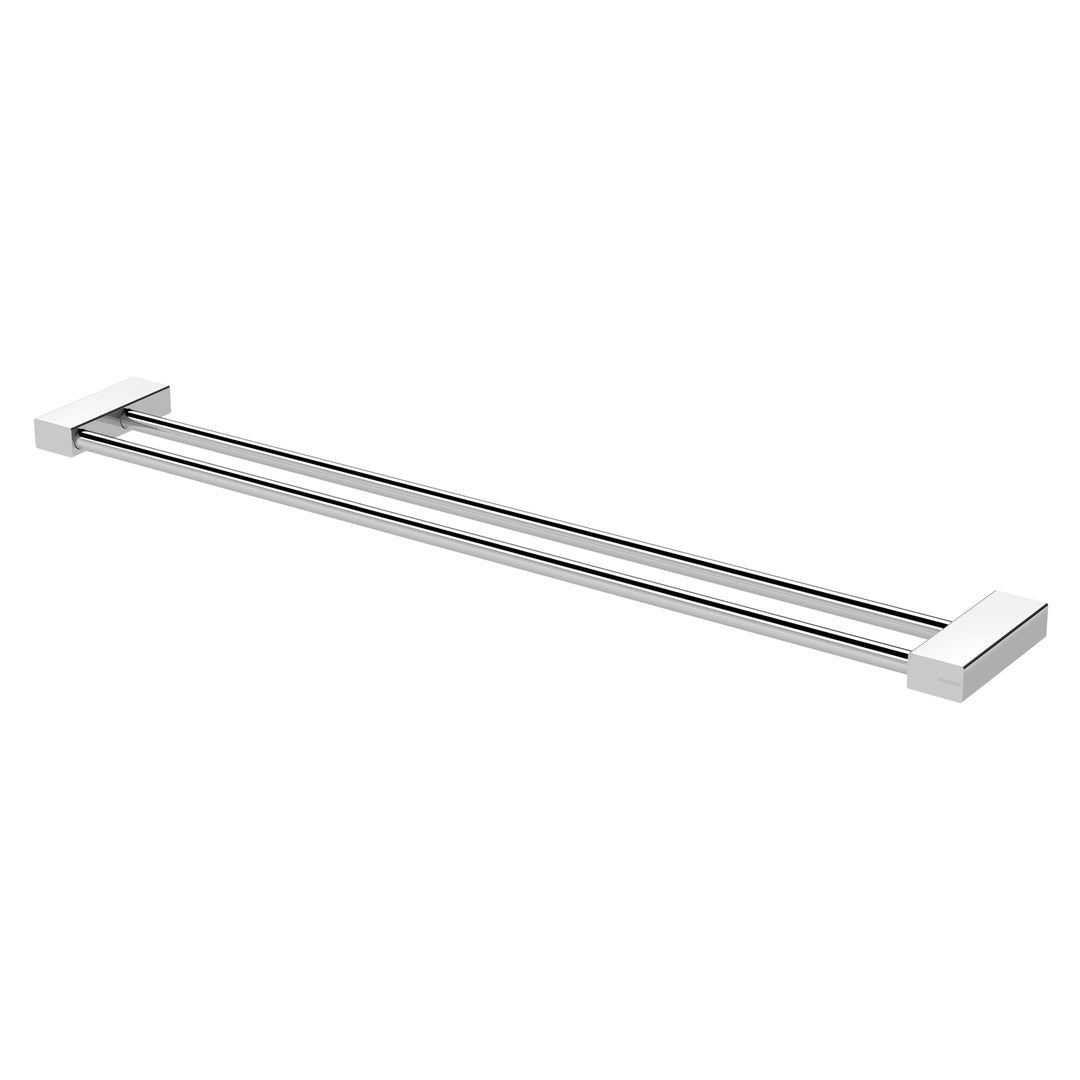 1 Lexi MKII Double Towel Rail 800mm, Accessories – Pilbara Bathroom Warehouse