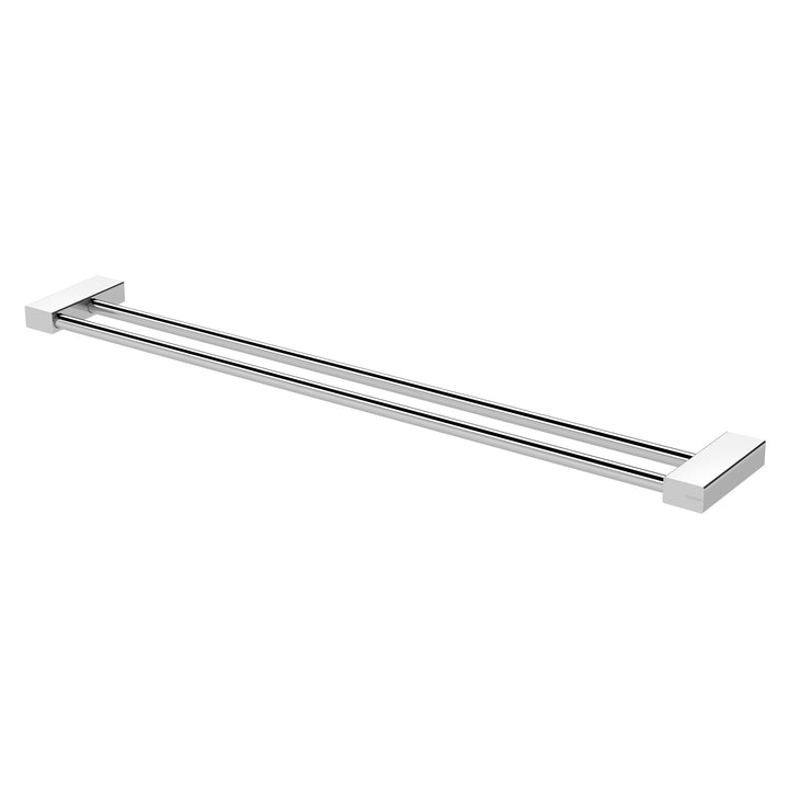 1 Lexi MKII Double Towel Rail 800mm, Accessories – Pilbara Bathroom Warehouse