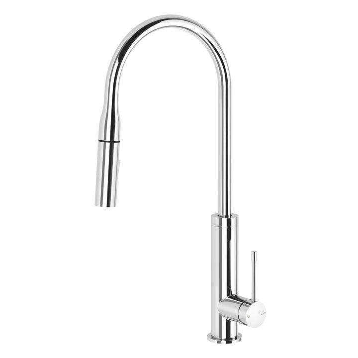 1 Deja Pull Out Sink Mixer 220mm, Mixers – Pilbara Bathroom Warehouse