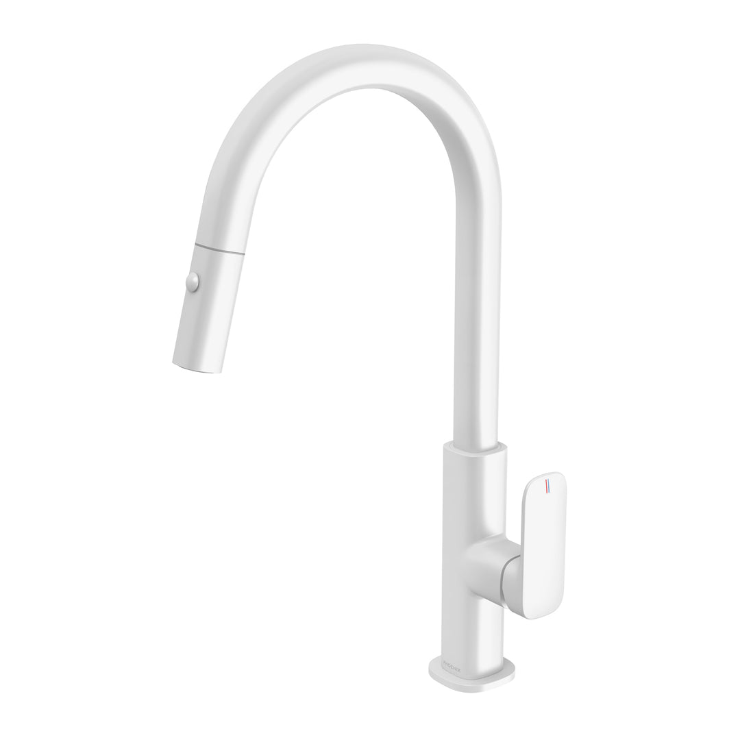 5 Nuage Pull Out Sink Mixer 200mm, Mixers – Pilbara Bathroom Warehouse