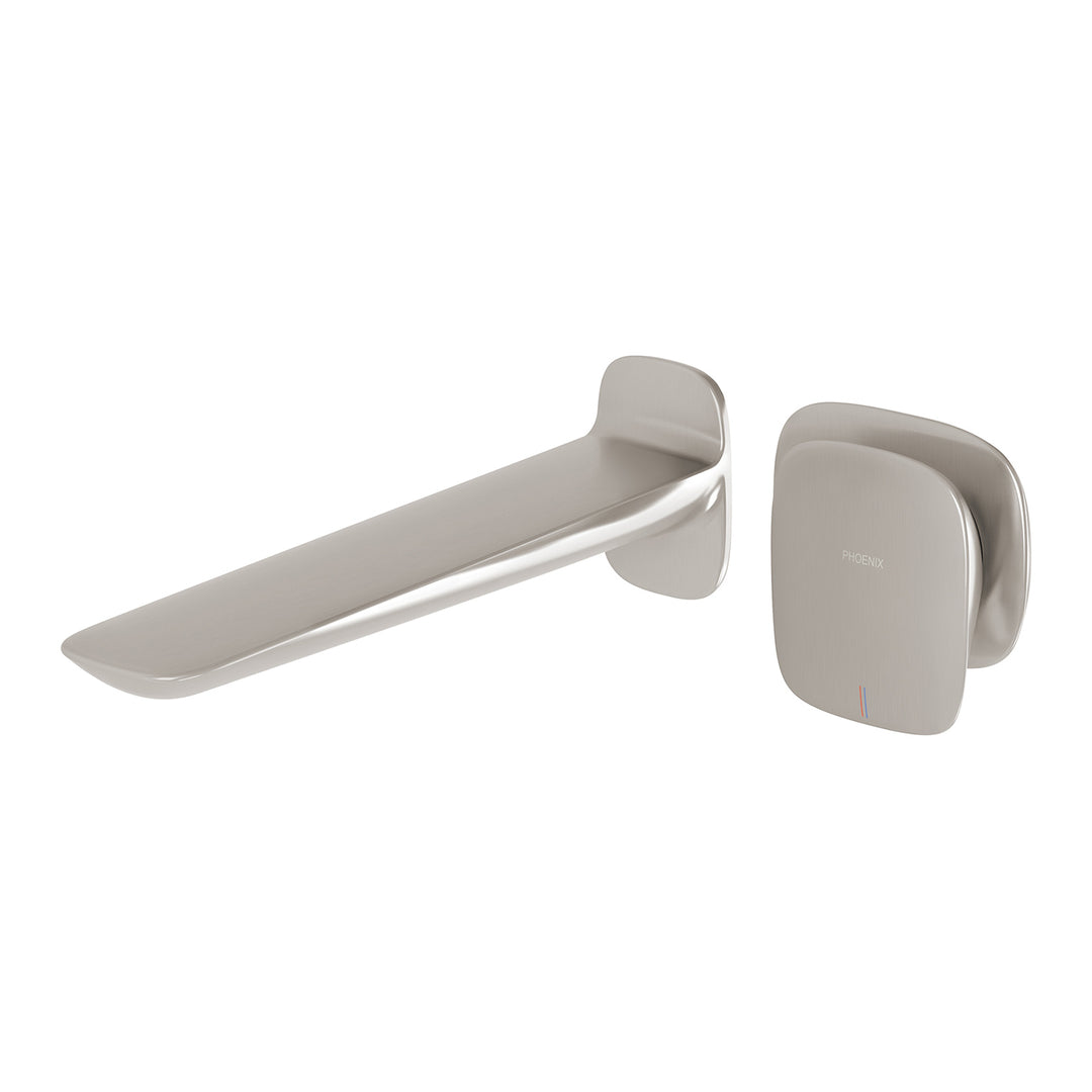 4 Nuage Wall Basin / Bath Mixer Set 200mm , Mixers – Pilbara Bathroom Warehouse