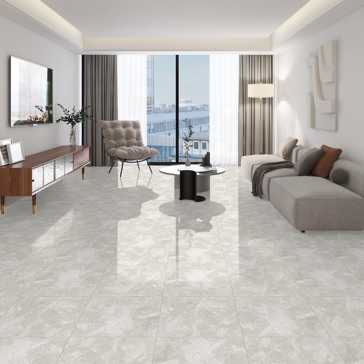 Barretos Blanco Gloss Tile 600x600