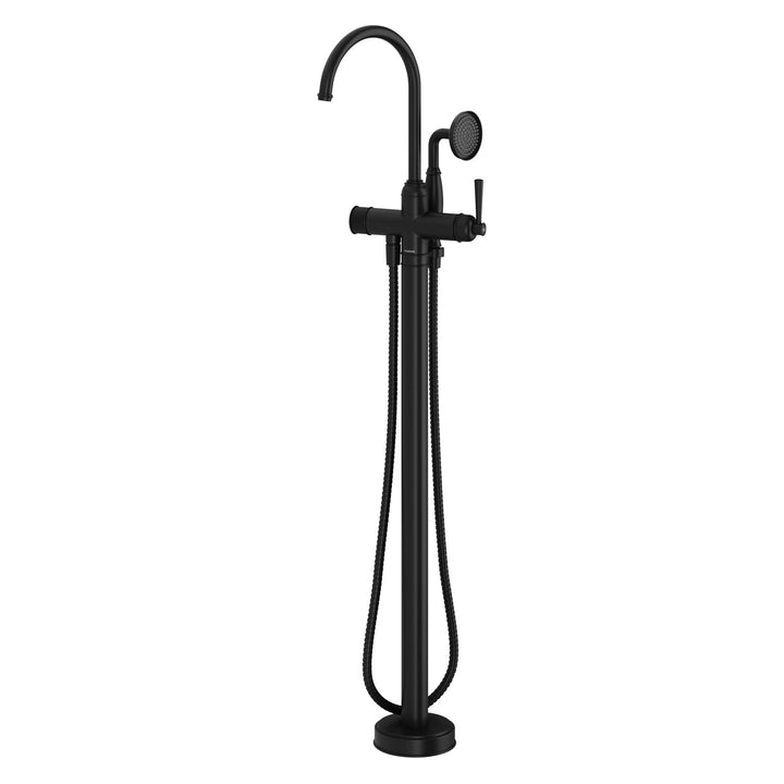 3 Cromford Floor Mounted Bath Mixer with Hand Shower, Mixers – Pilbara Bathroom Warehouse